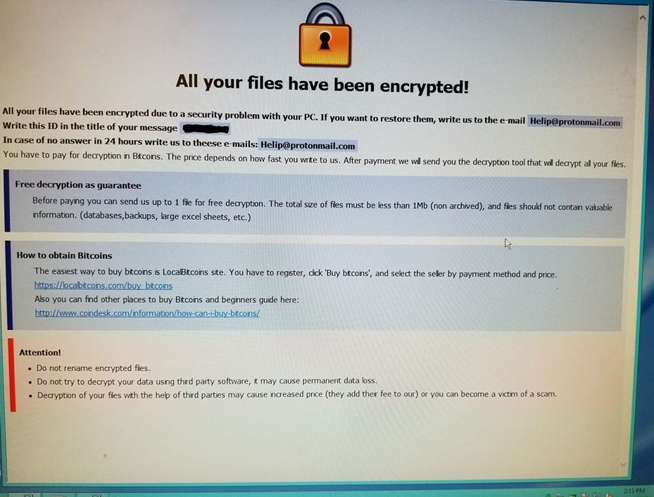 You are currently viewing How Ransomware Hit Our New Client