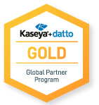 Kaseya datto gold partner logo